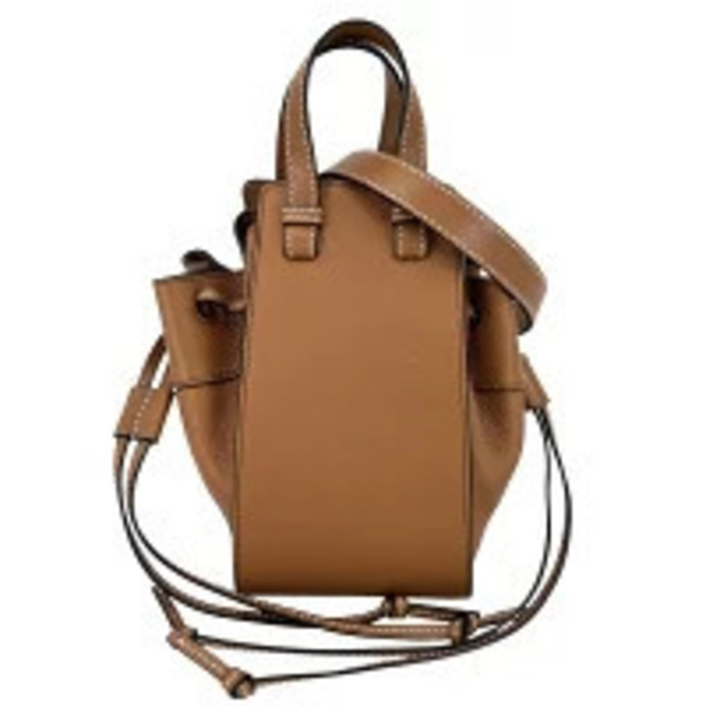 Loewe Hammock Calfskin 2Way Crossbody Bag Brown
